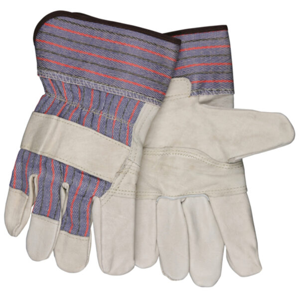 Grain Leather Palm Work Gloves