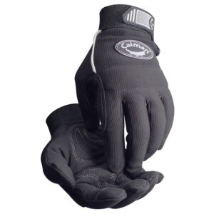 Synthetic Leather Padded Palm with Spandex Back