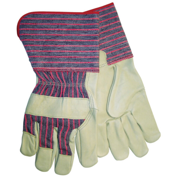 Industry Grain Leather Palm Work Gloves