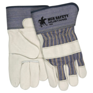Grain Leather Palm Work Gloves