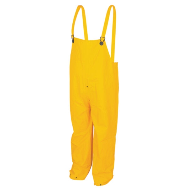 Yellow Waterproof PVC Rain Pants