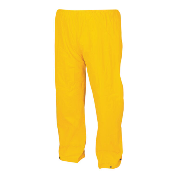 Yellow Waterproof PVC Rain Pants