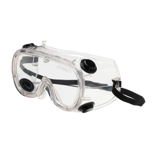 Indirect Vent Goggle with Clear Body and Clear Lens