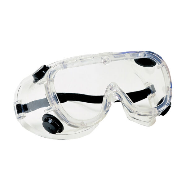 Indirect Vent Goggle with Clear Body, Clear Lens and Anti-Scratch / Anti-Fog Coating