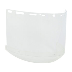 Universal Fit Polycarbonate Safety Visor with Chin Cup - .040" Thickness