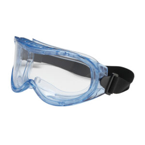 Indirect Vent Goggle with Light Blue Body, Clear Lens and Anti-Scratch / Anti-Fog Coating