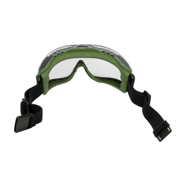 Indirect Vent Goggle with Green Body, Clear Lens and FogLess® 3Sixty™ Coating - Elastic Strap