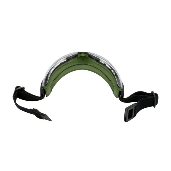 Indirect Vent Goggle with Green Body, Clear Lens and FogLess® 3Sixty™ Coating - Elastic Strap