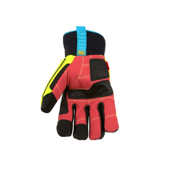 Insulated waterproof impact gloves, ensuring warm, dry heavy-duty hand protection
