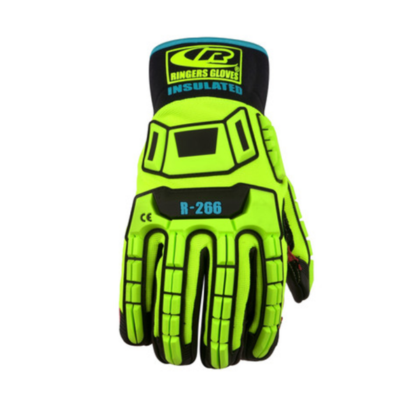 Insulated waterproof impact gloves, ensuring warm, dry heavy-duty hand protection
