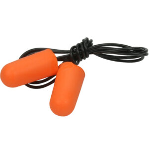 Disposable Soft Polyurethane Foam Corded Ear Plugs - NRR 32