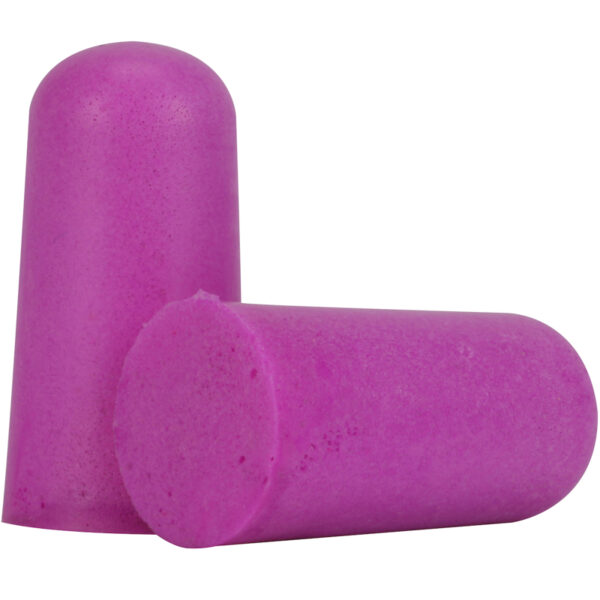 Compact Disposable Soft Polyurethane Foam Ear Plugs - NRR 28