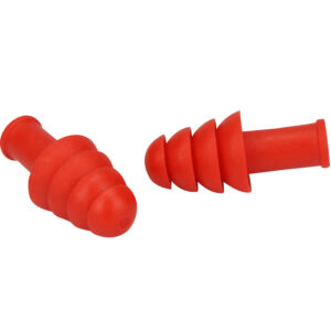 Reusable TPR Ear Plugs - NRR 27