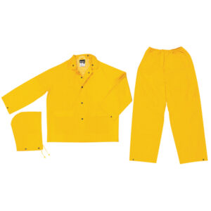 3 Piece Yellow Waterproof rainsuit