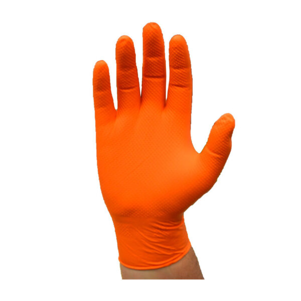 Disposable Nitrile Glove, Powder Free with Textured Grip - 7 mil