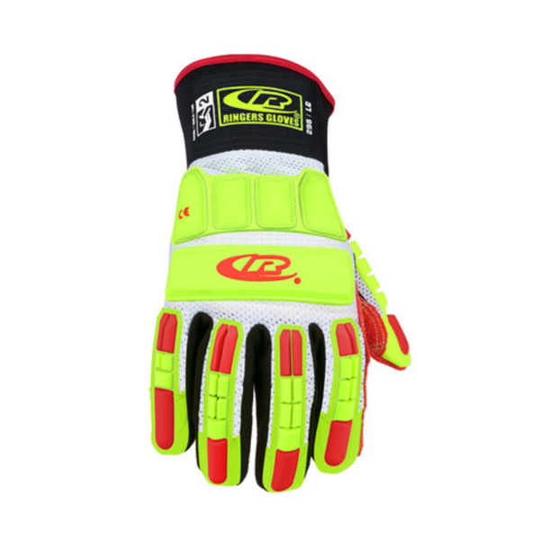 Durable grip and impact protection, vented for the heat.