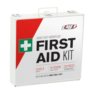 ANSI Class A Metal First Aid Kit - 50 Person
