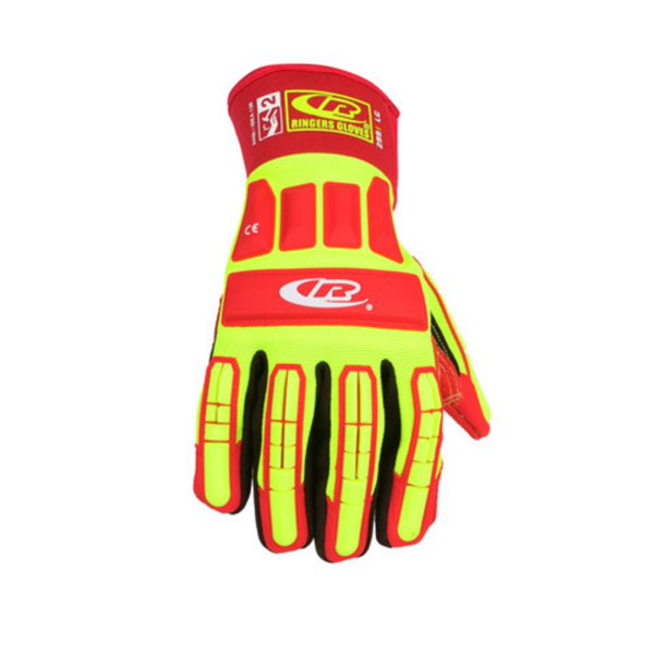 Durable heavy-duty impact protection gloves, offering advanced cut resistance and grip