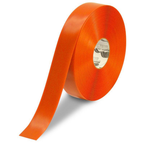 FLOOR TAPE, 2" x 100' ROLL, ORANGE