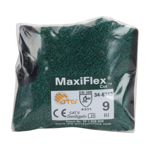 Seamless Knit Engineered Yarn Glove with Premium Nitrile Coated MicroFoam Grip on Palm & Fingers - Touchscreen Compatible - Vend-Ready