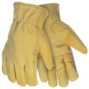 Pigskin Leather Drivers Work Gloves