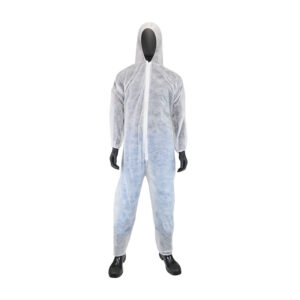 Standard Weight 20GSM SBP Coverall-Hood Elastic Wrist & Ankle