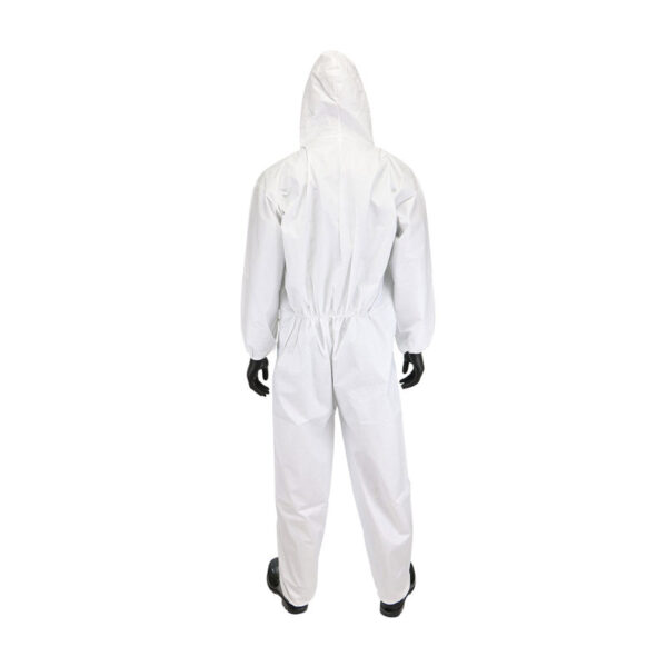 PosiWear BA Coverall with Hood, Elastic Wrist & Ankle, 58 gsm