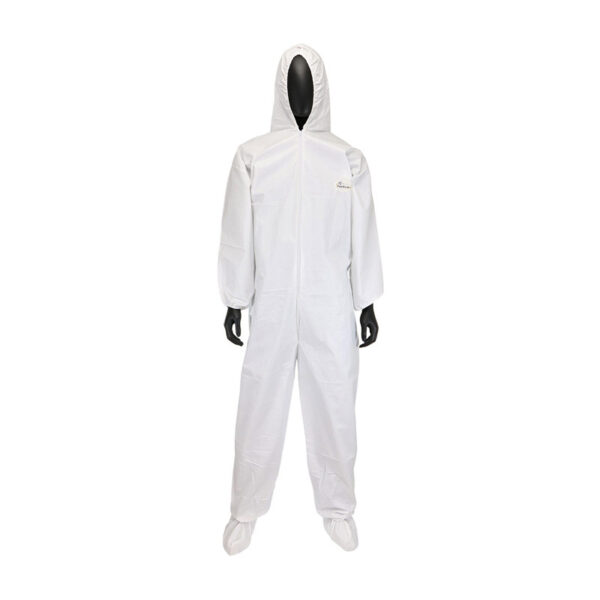 PosiWear BA Coverall With Hood & Boot, 58 gsm