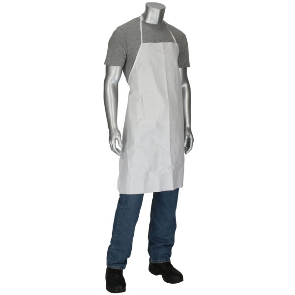 Posi-Wear BA White Apron 28 X 36 58 gsm