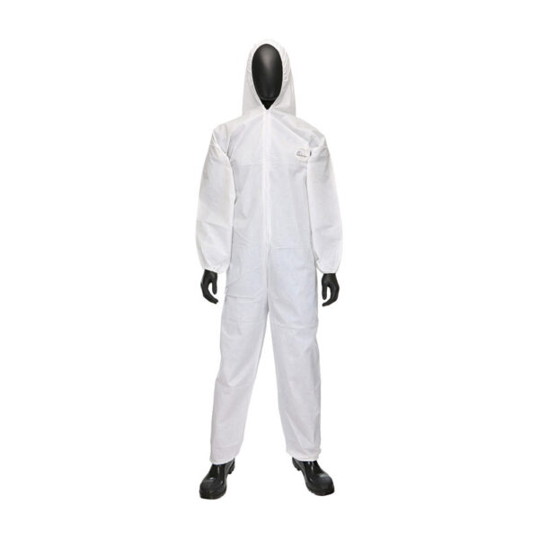 PosiWear UB Coverall with Hood and Elastic Wrist & Ankle 56 gsm