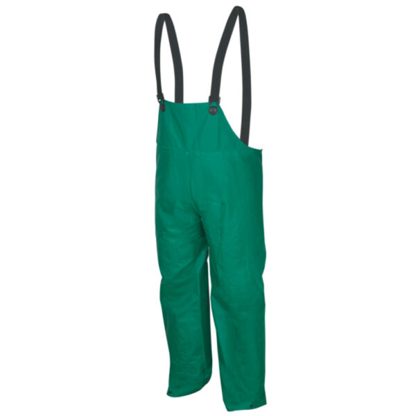Green PVC Waterproof Rain Pants