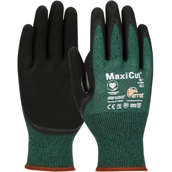 Seamless Knit Engineered Yarn Glove with Nitrile Coated MicroFoam Grip on Palm & Fingers