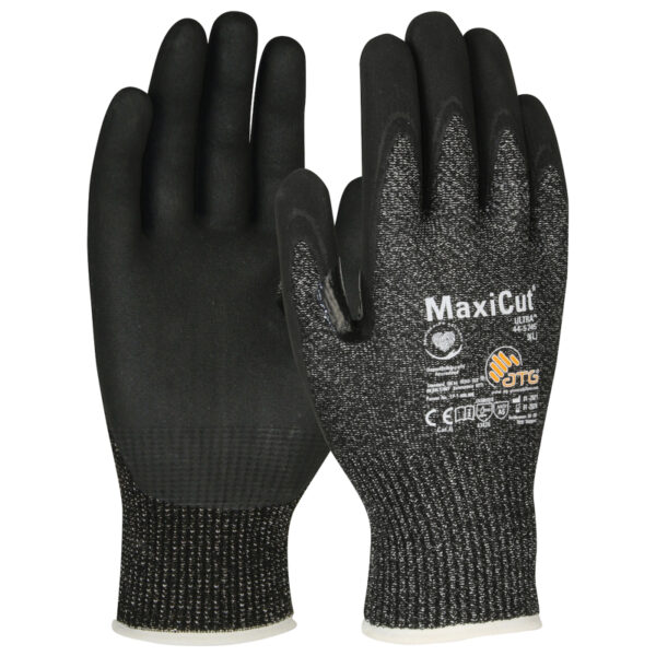 Seamless Knit Engineered Yarn Glove with Nitrile Coated MicroFoam Grip on Palm & Fingers