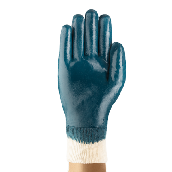 Comfortable oil-repellent glove for medium duty tasks
