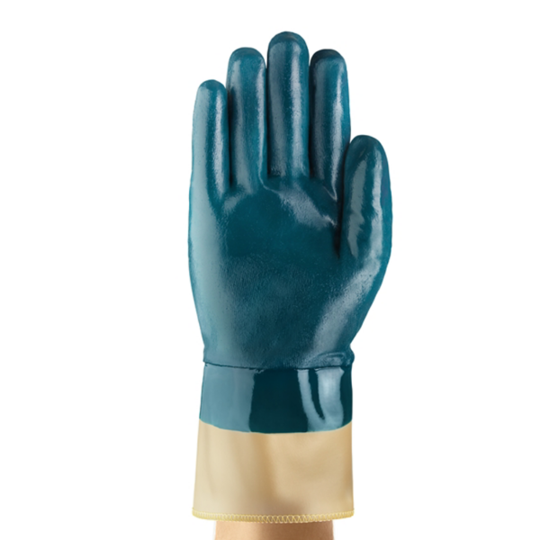 Comfortable oil-repellent glove for medium duty tasks