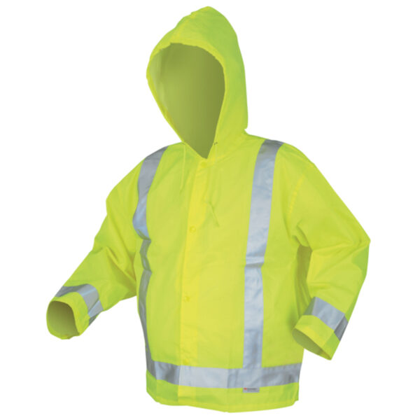 Class 3 Hi Vis Waterproof Rain jacket