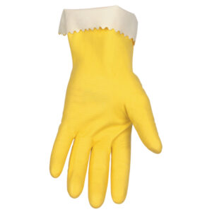 Flock Lined Latex Rubber Gloves