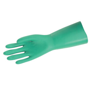 Unlined Green Nitrile Gloves