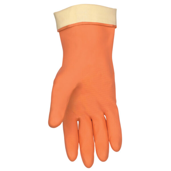 Orange Neoprene Latex Gloves
