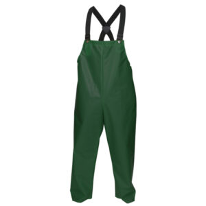 Green Waterproof TPU Nylon Rain Pants