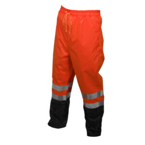 Hi-Vis Class E Orange Rain Pants