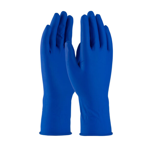 Exam Grade Disposable Latex Glove, Powder Free with Fully Textured Grip - 14 Mil