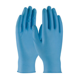 Disposable Nitrile Glove, Powder Free with Textured Grip - 8 mil