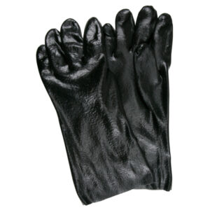 Black PVC Coated Work Gloves