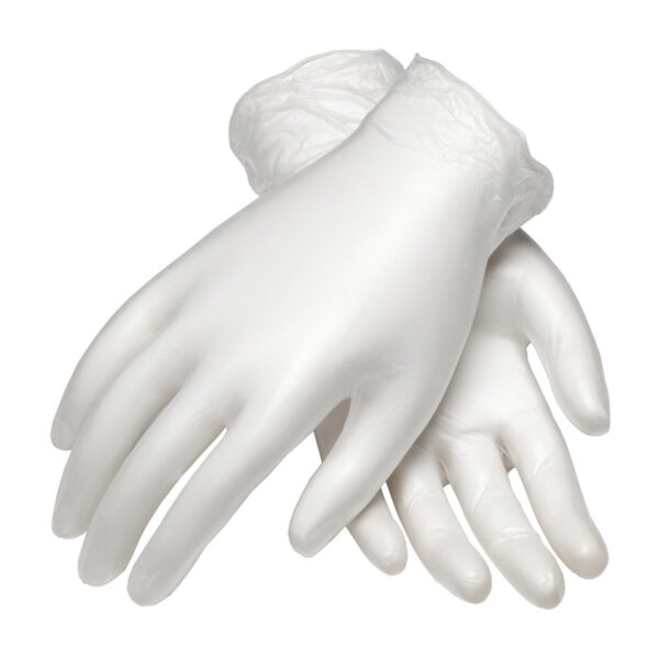 Industrial Grade Disposable Vinyl Glove, Powdered - 4 Mil