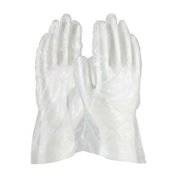 Food Grade Disposable Polyethylene Glove with Embossed Grip- Discontinued- Limited Quantities available