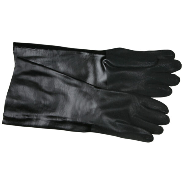 Black PVC Coated Work Gloves