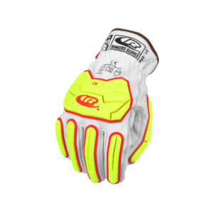 Premium leather work gloves with TPR impact protection, delivering advanced hand safety