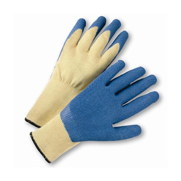 Seamless Knit Kevlar® Glove with Latex Coated Crinkle Grip on Palm & Fingers - DISCONTINUED