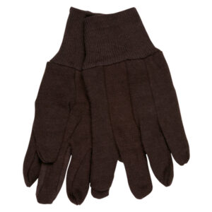 Brown Jersey Work Gloves